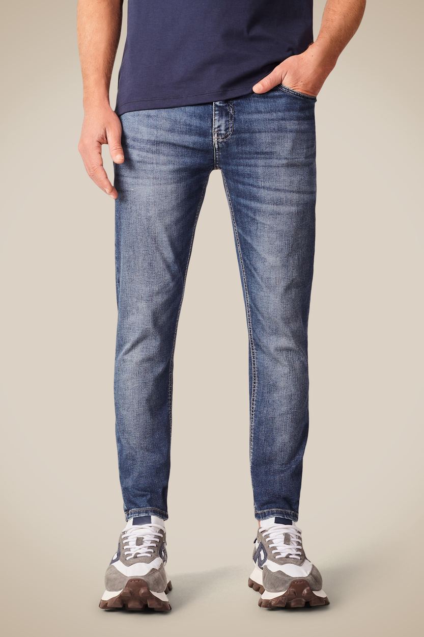 Calca Jeans Super Skinny Lenny, cor INDIGO
