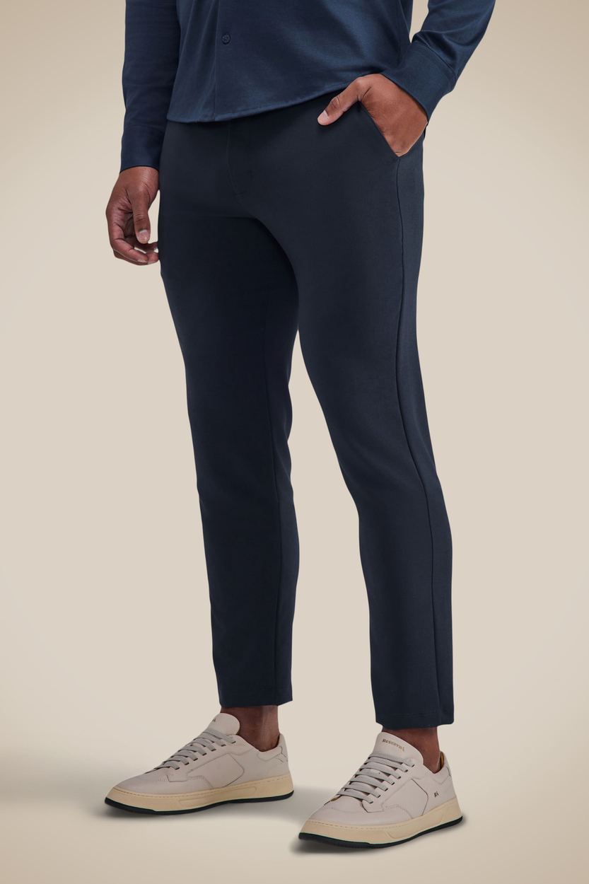 Calca Chino Comfort, cor MARINHO