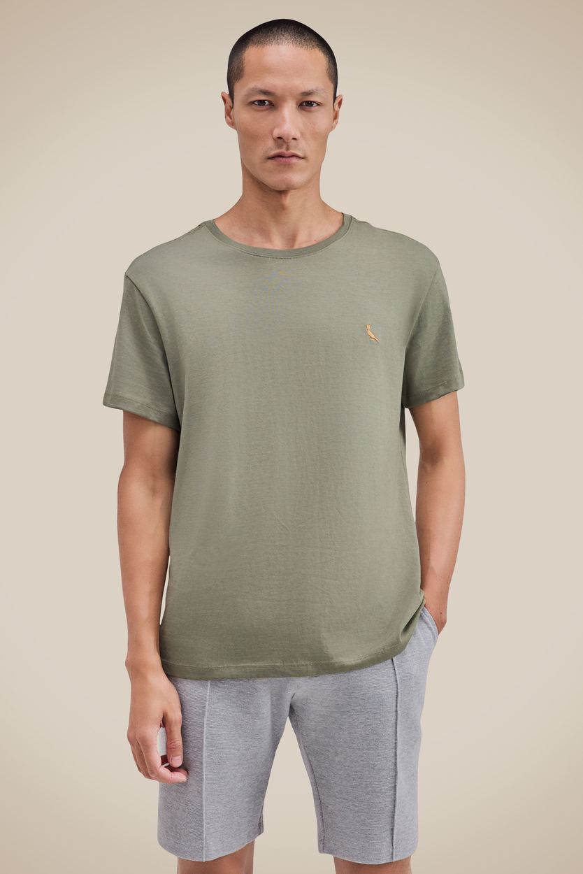 Camiseta Picapau Algodao Peruano, cor VERDE STONED