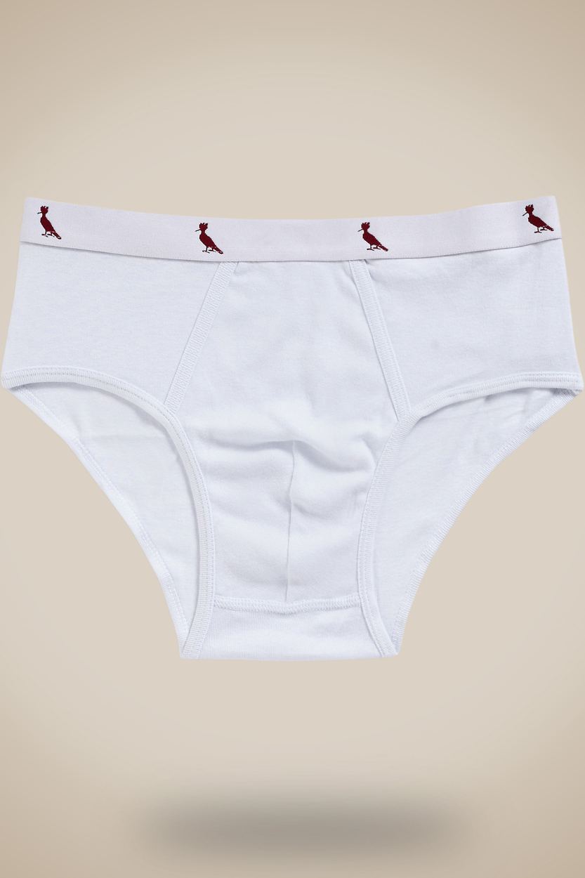 Cueca Cont. Slip Algodao, cor BRANCO