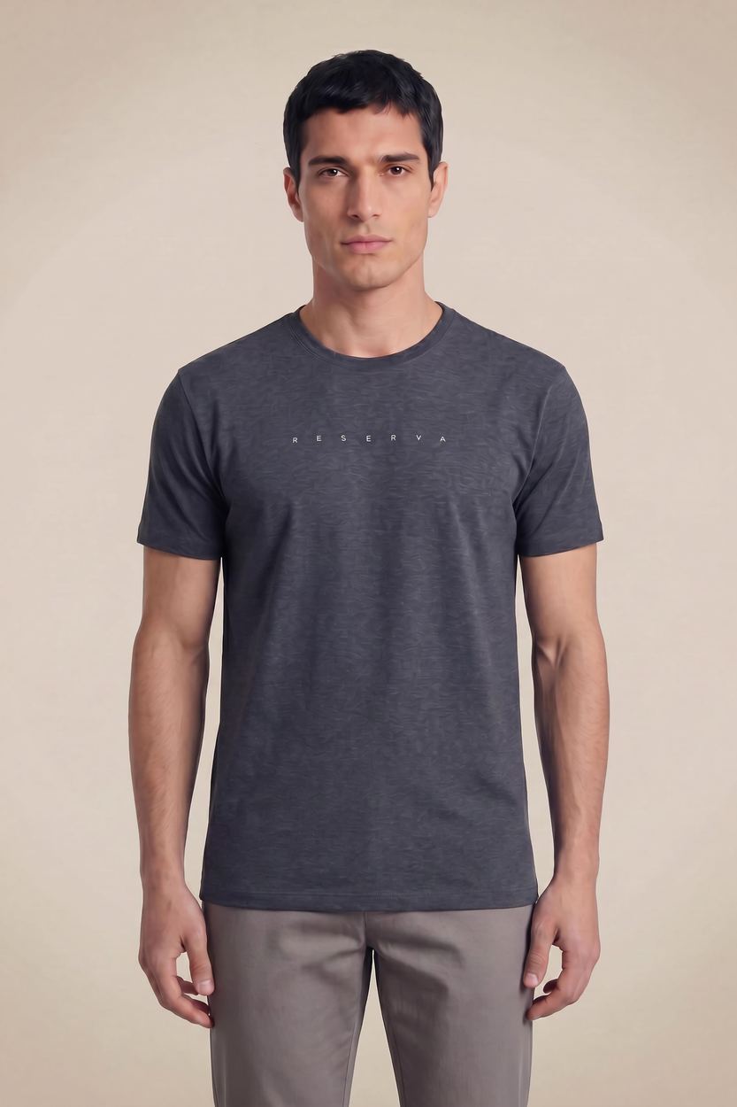Camiseta Reserva Silver, cor PRETO