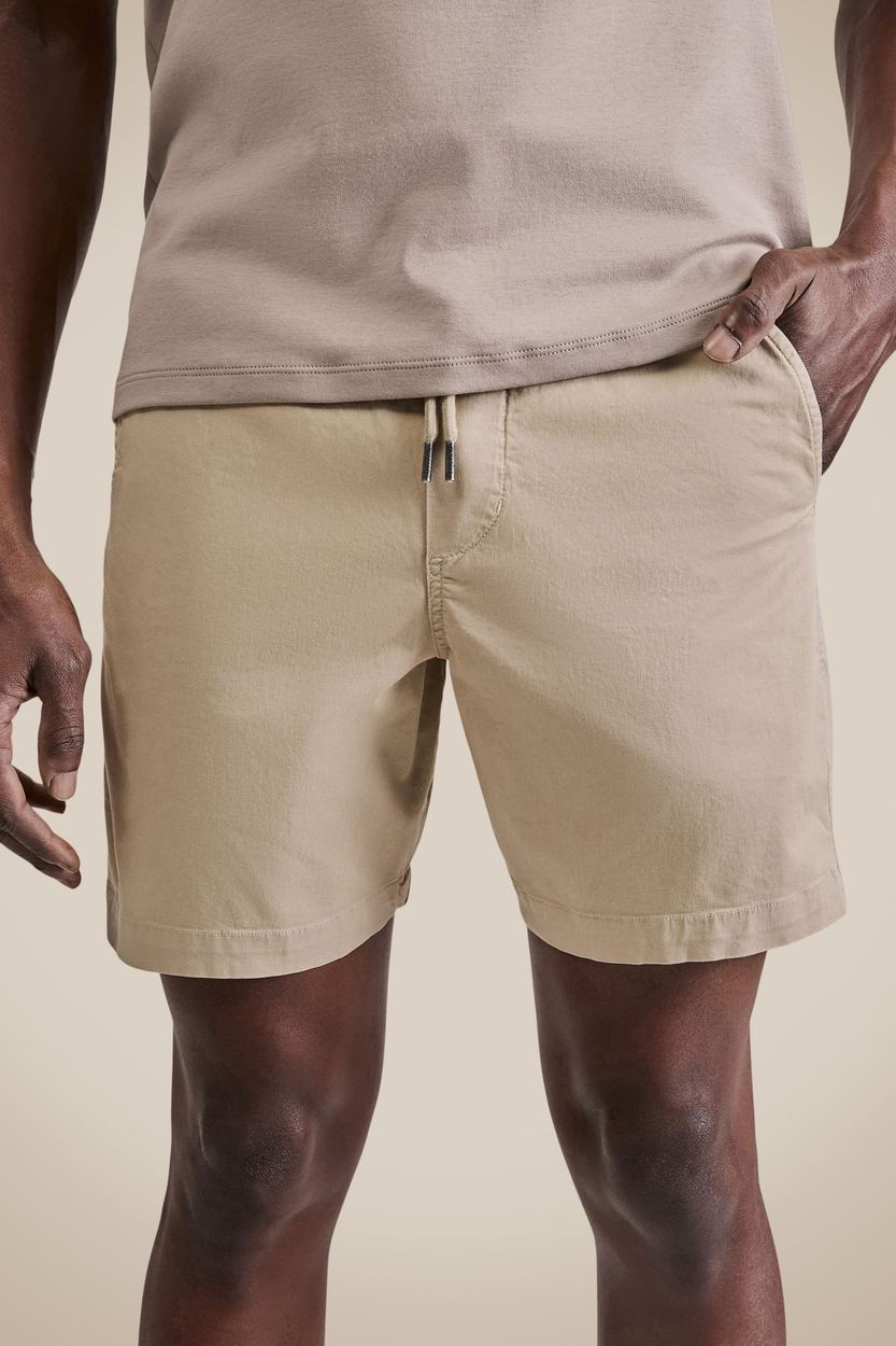 Short Elastico Estonado, cor GENGIBRE