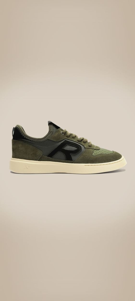 Tenis Rsv Type-r Neo, cor VERDE MILITAR/PRETO