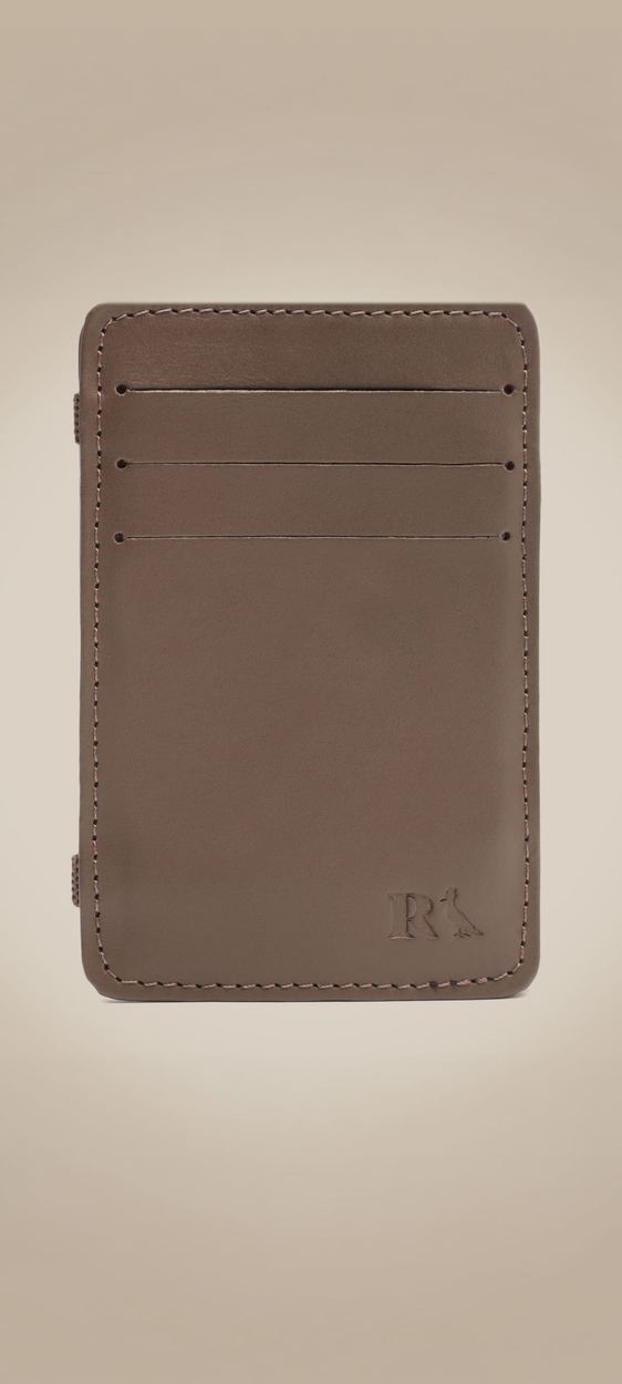Carteira Rsv Magic Wallet Rubber, cor MARROM