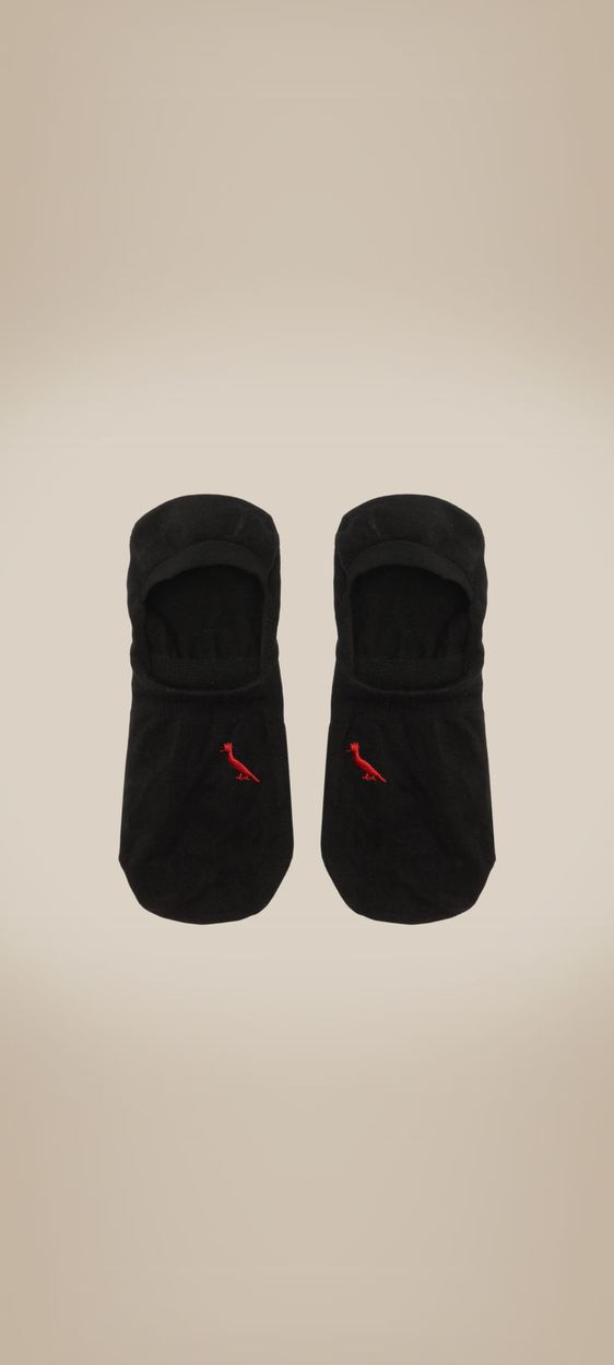 Meia Rsv Sapatilha Basic Uni G, cor PRETO